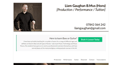 Desktop Screenshot of liamgaughan.com