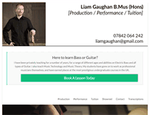 Tablet Screenshot of liamgaughan.com